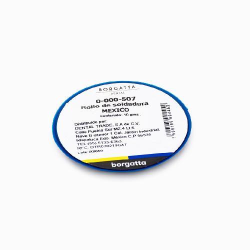 ROLLO DE SOLDADURA C/10G