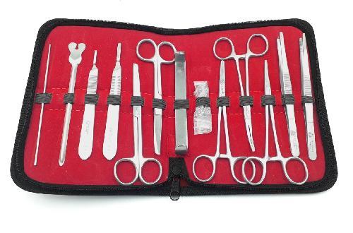 ESTUCHE DE DISECCION/SUTURA DE 13 PIEZAS 6B