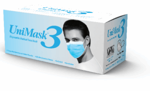 CUBREBOCAS UNIMASK MASCARILLA CON 50 PZAS.