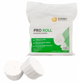 SS ROLLO DE ALGODON (BOLSA C/600 PZAS)(15 BANDAS)