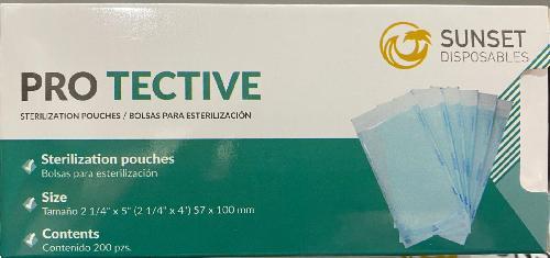 SS BOLSA P/ESTERILIZAR 2 1/4X4" C/200