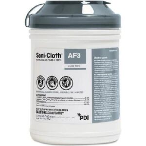 SANI-CLOTH AF3, TOALLA DESINFECTANTE BOTE C/160 GRIS