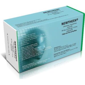 ***NEWTHEEK ANESTESIA LIDOCAINA 2% E-100 CAJA CON 50 CARTUCHOS DE VIDRIO MARCA NEW STETIC