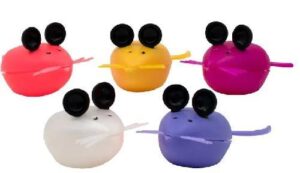 RATONES BOTE C/50 CON OREJAS NEGRAS