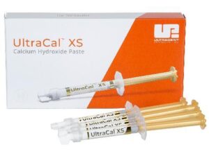 ULTRACAL XS KIT C/4  (PARA QUITAR INFECCIONES) MARCA ULTRADENT SIN PUNTAS