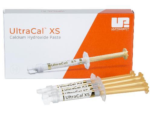 ULTRACAL XS KIT C/4  (PARA QUITAR INFECCIONES) MARCA ULTRADENT SIN PUNTAS