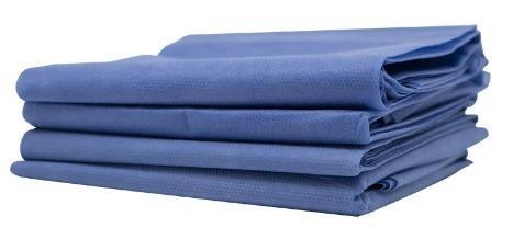 SABANA DESECHABLE C/10 .90MTS X 1.90 MTS AZUL