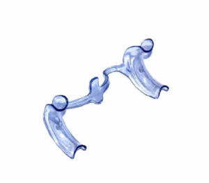 RETRACTOR INTRAORAL TRANSPARENTE ADULTO