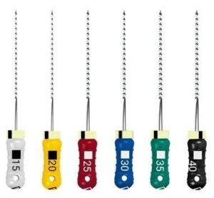 LIMAS K-FILE READY STEEL 15-40 (25 MM) MARCA DENTSPLY SIRONA