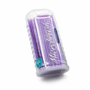 APLICADORES MICROBRUSH REGULAR C/100 COLOR MORADO