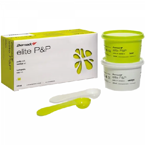 ELITE P&P PUTTY SOFT NORMAL SET 250ML+250ML (SILICONA POR ADICIÓN)