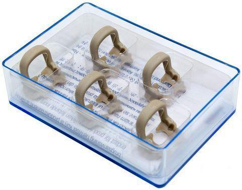 ESTUCHE DE GRAPAS DE PLASTICO CON 5 SOFT CLAMP