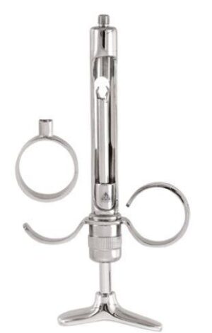 JERINGA CARPULE TIPO BAYER C/ ANILLO Y MULETA 6B