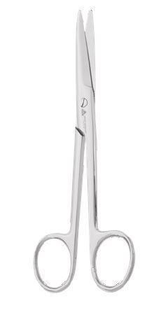 TIJERA DE MAYO RECTA DE 14 cm., MARCA 6B