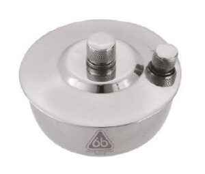 LAMPARA P/ ALCOHOL (MECHERO ALUMINIO)