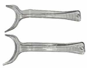 RETRACTOR OCLUSAL CURVO C/2 PZAS.
