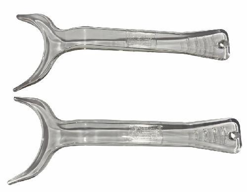 RETRACTOR OCLUSAL CURVO C/2 PZAS.