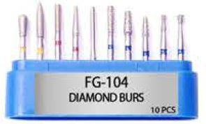 KIT DE FRESAS PREPARACION INLAY FG104