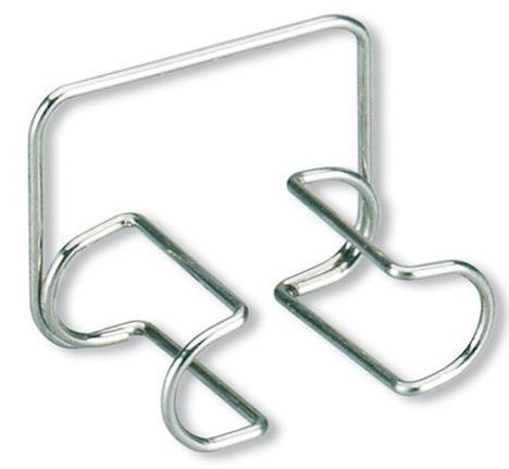 PORTA ROLLO DE ALGODON DE ACERO INOXIDABLE