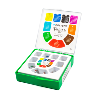 ESTUCHE GRAPAS FIESTA CON 9, CON ALETA, CON ORGANIZOR PLASTICO (2,2A,4,7,8A,9,12A,13A,14A)