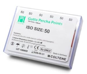 PUNTA DE GUTTA-PERCHA #50 C/100