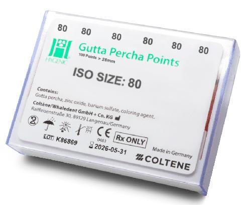 PUNTAS DE GUTTA PERCHA # 80