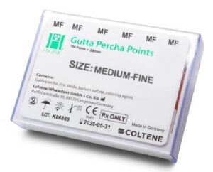 PUNTA DE GUTTAPERCHA MF C/100 MARCA HYGIENIC