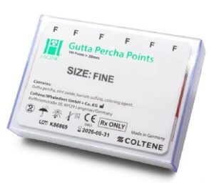 PUNTA DE GUTTAPERCHA F C/100 MARCA HYGIENIC