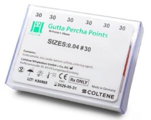 PUNTA DE GUTTA-PERCHA GT 04 #30 C/60