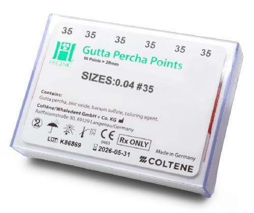 PUNTA DE GUTTA-PERCHA GT 04 #35 C/60