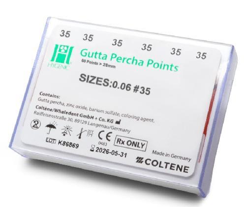 PUNTA DE GUTTA-PERCHA GT 06 #35 C/60