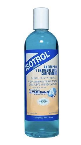 ISOTROL 500 ML (ANTICEPTICO/ENJUAGUE BUCAL CON FLUORURO)