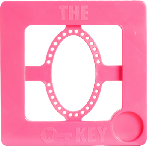 PLANTILLA THE KEY ROSA PLANTILLA DE AISLAMIENTO DENTAL