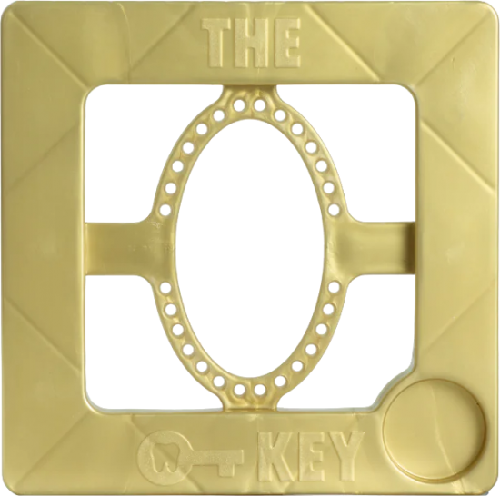 PLANTILLA THE KEY DORADO PLANTILLA DE AISLAMIENTO DENTAL