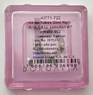 KIT DE TUBOS P/7'S GLINT ROTH C/MALLA .022