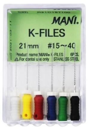 LIMA K 15-40 1a SERIE DE 21MM MARCA MANI, CON 6